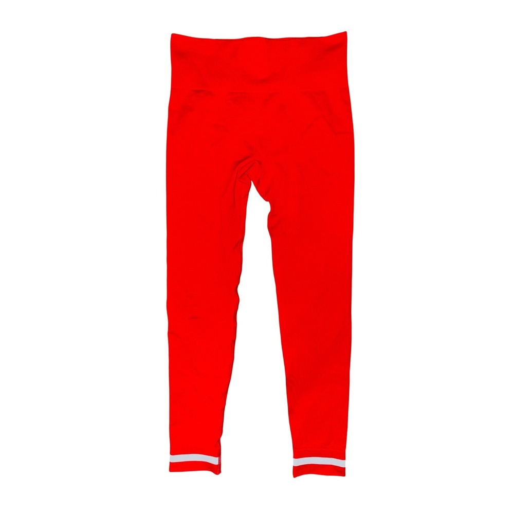 The Upside‎ Red Seamless Leggings Athleisure Yoga Loungewear Minimalist Pilates
